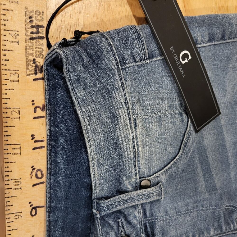NWT G By Giuliana Denim Jeans Medium Wash Rayon Cotton Blend Small 28" Waist - Picture 11 of 12